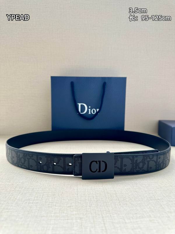 Dior belt 35mmX95-125cm 8L75